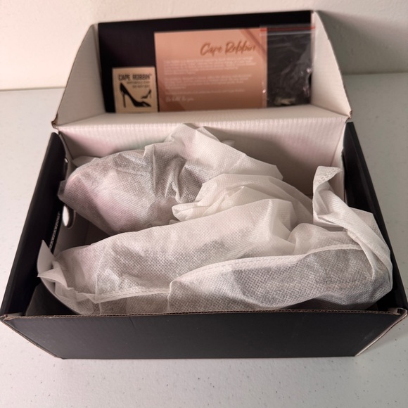 Cape Robbin Barbara-Anne Smoke Clear Stiletto Mules High Heels Size 7 NIB - Picture 14 of 16